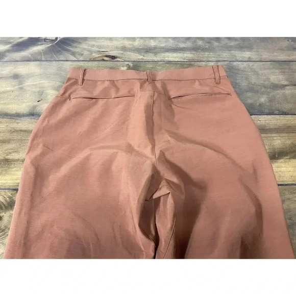 Fabletics Only Pants Mens Size Small Classic Fit Burnt Orange Performance - Picture 5 of 9